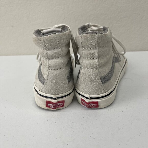 Vans Sk8 Hi Suede Lace Up Skate Sneakers Shoes Mens size 7.5 Womens 9 - Picture 3 of 8